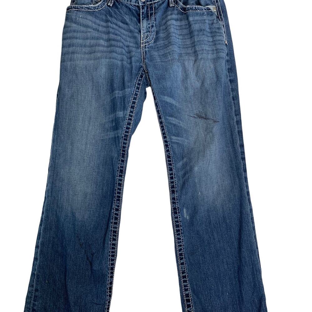 BKE Derek Denim Jeans Men's Size 33S Relaxed Fit 100% Cotton